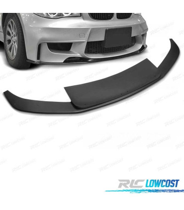 SPOILER LIP FRONTAL BMW E87 E82 E81 E88 04-11 LOOK 1M