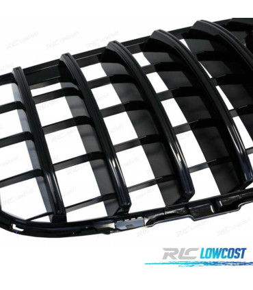 GRELHA MERCEDES GLE W167 C167 COUPÉ 19- ASPECTO GT CÂMARA PRETO BRILHANTE