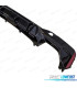 DIFUSOR TRASEIRO BMW G30 G31 17- LOOK M PERFORMANCE PRETO BRILHO