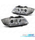 FARÓIS ANGEL EYES AFS U 3D XENON LED PARA BMW SERIE 3 E90 E91 08-12 FUNDO CROMADO