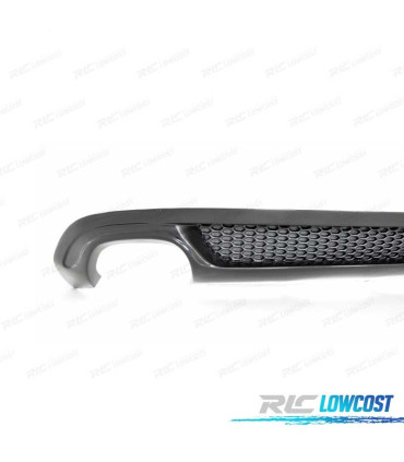 DIFUSOR PÁRA-CHOQUES TRASEIRO AUDI A5 07-11 DUPLA SAIDA ESQUERDA