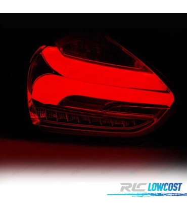 CONJUNTO DE FAROLINS FORD FOCUS 3 FACELIFT 15-18 NEW LOOK COM INDICADOR LED DINÂMICO