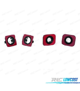 KIT 4 APOIOS 18MM PARKTRONIC E60 PARA-CHOQUES FRONTAL 07-10