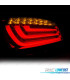 FAROLINS TRASEIROS BMW E60 LCI 07-09 FULL LED BAR FUMADO ESCURECIDO