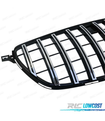 GRELHA MERCEDES CLASE GLE W166 15-19 LOOK GT-R PANAMERICANA PRETO CROMADO