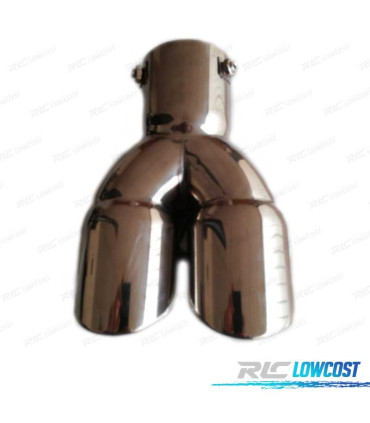 PONTEIRA DE ESCAPE EM INOX UNIVERSAL