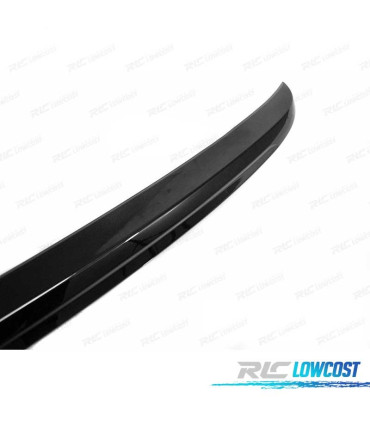 AILERON LIP SPOILER BMW E60 LOOK M5 PRETO BRILHANTE 03-10