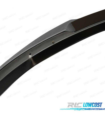 SPOILER TRASEIRO LIP BMW SERIE 4 F33 F83 CABRIO 13-18 LOOK M4 PRETO BRILHANTE