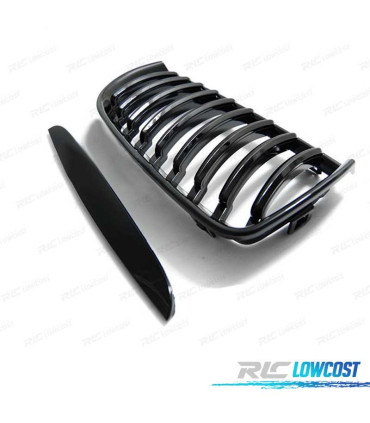 GRELHAS FRONTAIS BMW E90 E91 05-08 PRETO BRILHANTE