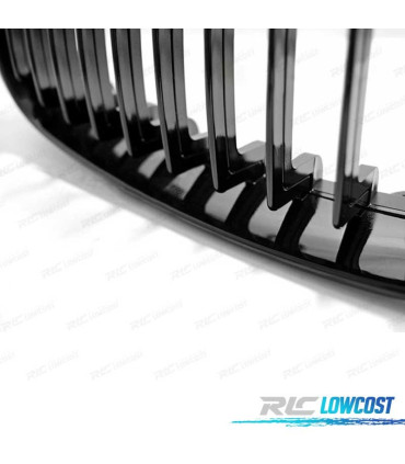 GRELHAS FRONTAIS BMW E81 E87 E82 E88 LOOK M PERFORMANCE PRETO BRILHANTE 07-11