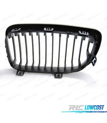 GRELHAS FRONTAIS BMW E81 E87 E82 E88 LOOK M PERFORMANCE PRETO BRILHANTE 07-11