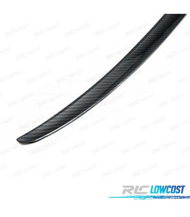 AILERON SPOILER TRASEIRO AUDI A4 B9 15-18 SEDAN CARBONO