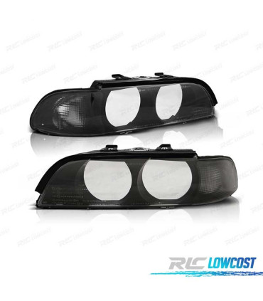 VIDRO FARÓIS OPTICAS BMW E39 95-00 LENTE FUMADOS