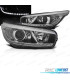 FARÓIS OPTICAS KIA CEED II 12-18 LUZ DIURNA LED PRETO