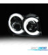 FARÓIS OPTICAS JEEP GRAND CHEROKEE 05-08 LUZ DIURNA LED CROMADO