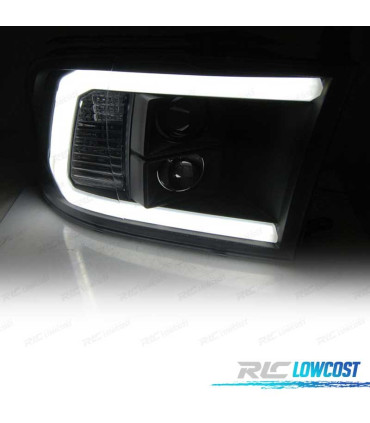 FAROIS DODGE RAM 09-18 LUZ DIURNA LED PRETO
