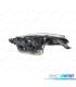 FARÓIS OPTICAS PEUGEOT 207 06-12 LUZ DIURNA LED PRETO + MOTOR