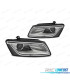 FARÓIS OPTICAS AUDI Q5 12-17 LUZ DIURNA DRL CROMADO