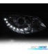 FARÓIS OPTICAS RENAULT TWINGO 07-11 LUZ DIURNA LED CROMADO