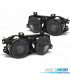 FARÓIS BMW E34 88-95 E32 86-94 FUNDO NEGRO