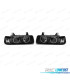 FARÓIS BMW E36 90-99 ANGEL EYES FUNDO PRETO