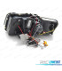 FARÓIS AUDI A4 B6 00-04 LUZ DIURNA LED FUNDO NEGRO