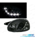 FARÓIS COM LUZ DIURNA LED OPEL CORSA B 93-00 FUNDO PRETO