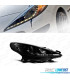 FARÓIS OPTICAS PEUGEOT 207 06-12 LUZ DIURNA LED PRETO + MOTOR