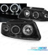 FARÓIS VOLKSWAGEN VW PASSAT B5 3B 96-00 ANGEL EYES CCFL FUNDO PRETO