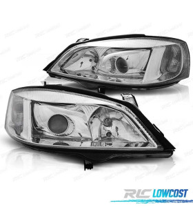 FARÓIS OPEL ASTRA G 97-04 CROMADO