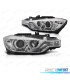 FARÓIS BMW F30 F31 11-15 XENON AFS ANGEL EYES LED DRL CROMO