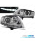 FARÓIS AUDI A6 C6 04-08 XENON LUZ DIURNA LED DRL CROMADOS
