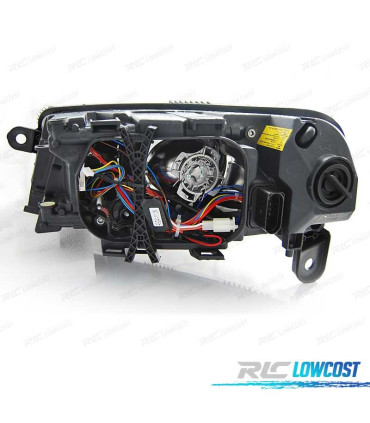 FARÓIS AUDI A6 C6 04-08 XENON LUZ DIURNA LED DRL CROMADOS