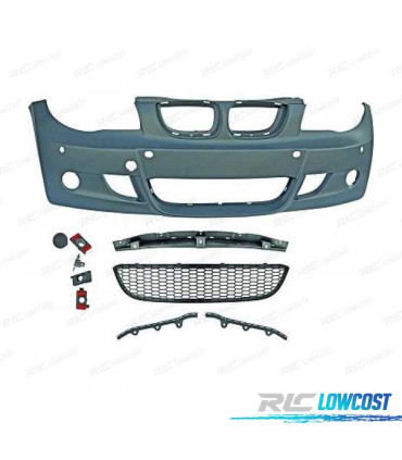 PARA-CHOQUES FRONTAL BMW E81 E87 E82 E88 04-11 LOOK M PDC