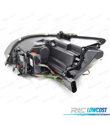 FARÓIS AUDI TT 8J 10-14 XENON LUZ DIURNA LED DINAMICOS AFS CROMADO