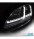 FARÓIS AUDI TT 8J 06-10 XENON LUZ DIURNA LED DINAMICOS AFS PRETO