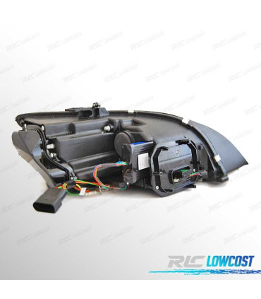 FARÓIS AUDI TT 8J 06-10 XENON LUZ DIURNA LED DINAMICOS AFS PRETO