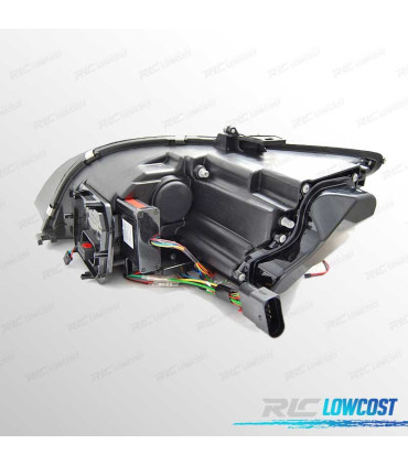 FARÓIS AUDI TT 8J 10-14 XENON LUZ DIURNA LED DINAMICOS AFS PRETO