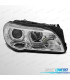 FARÓIS BMW F10 F11 10-13 XENON OJOS ANGEL LED 3D DRL DINAMICOS CROMADO
