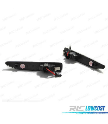 INDICADORES LATERAIS BMW E65 E66 E67 01-08 LED DINAMICOS FUMADO