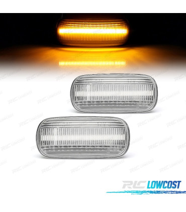 PISCAS LATERAIS LED BRANCOS PARA AUDI A4 B6 00-04 A4 B7 11.04-08