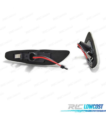 INDICADORES LATERAIS BMW E46 E60 E87 E84 E90 LED DINAMICOS BRANCO