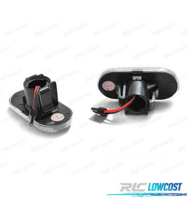 INDICADORES LATERAIS NISSAN OPEL MOVANO VIVARO RENAULT CLIO MEGANE TWINGO SCENIC LED DINAMICOS BRANCO