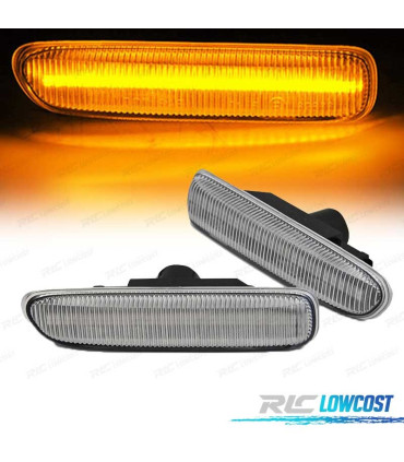 INDICADORES BMW E46 LED DINAMICOS CROMADO