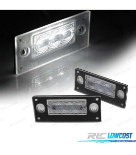 LUZES MATRÍCULA AUDI A3 8L 00-03 A4 B5 99-01 AVANT LED