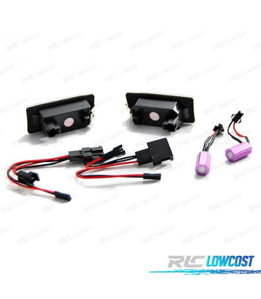 LUZES MATRÍCULA AUDI Q5 A4 A5 A1 TT VW PASSAT B6 KOMBI SKODA LED