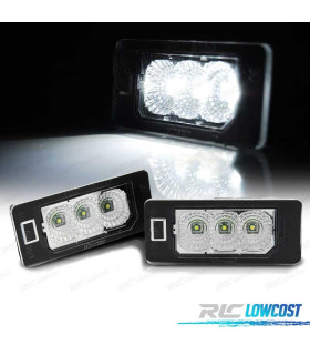 LUZES MATRÍCULA AUDI Q5 A4 A5 A1 TT VOLKSWAGEN VW PASSAT B6 KOMBI SKODA CANBUS LED