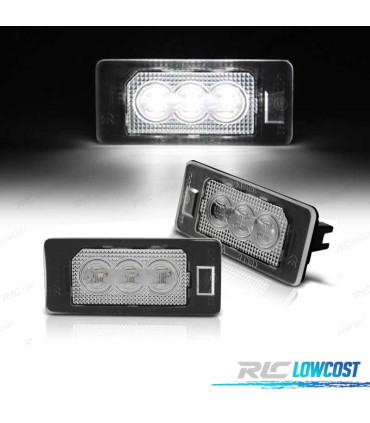 LUZES MATRÍCULA BMW E90 F30 F32 E39 E60 F10 X3 X5 X6 LED