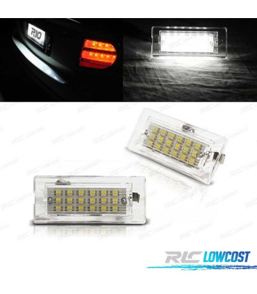 LUZES MATRÍCULA PARA BMW X5 E53 X3 LED