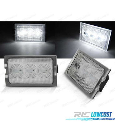 LUZ DE MATRICULA LED PARA LAND ROVER DISCOVERY 3 2005-2009